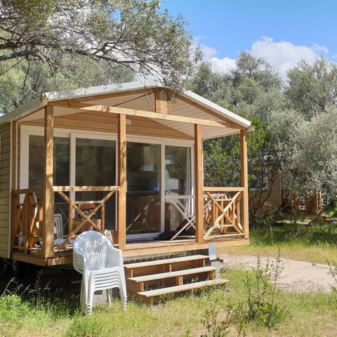 Stacaravan 4 personen - Met - 2 slaapkamers