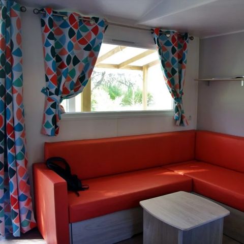 Stacaravan 6 personen - 3-slaapkamerwoning