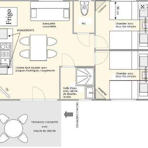 CHALET 4 personas - CONFORT