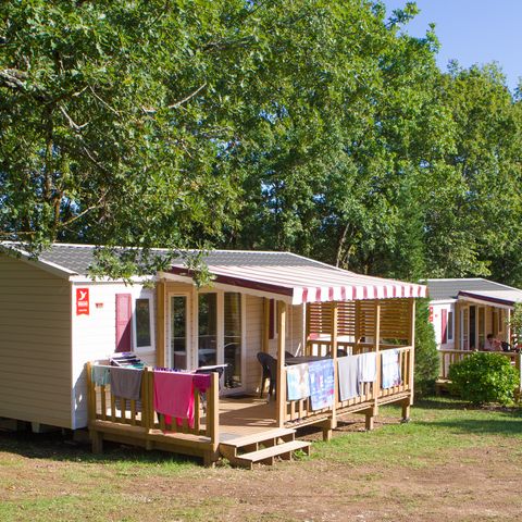 Stacaravan 6 personen - 2 slaapkamers
