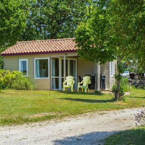 Casa mobile 4 persone - 2 camere 4 pers Terrazza semicoperta TV