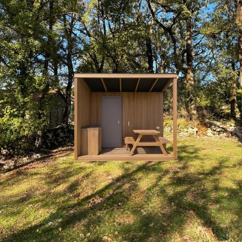 TENT 2 people - Tente Nomade Insolite - 1 bedroom - with kitchen and private bathroom