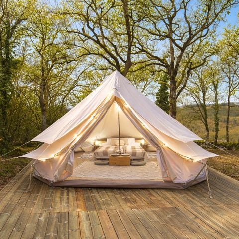 TENDA DA CAMPEGGIO 2 persone - Tente Nomade Insolite - 1 camera da letto - con cucina e bagno privato