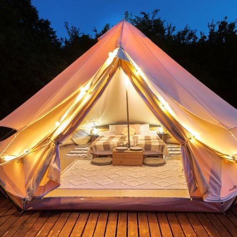 TENT 2 people - Tente Nomade Insolite - 1 bedroom - with kitchen and private bathroom