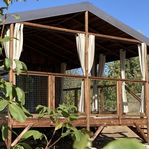 AUßERGEWÖHNLICHE UNTERKUNFT 4 Personen - Etosha Cabin - Valley View 2 Schlafzimmer