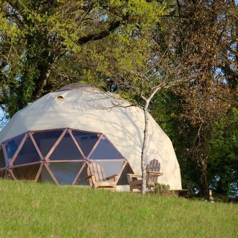 HÉBERGEMENT INSOLITE 2 personnes - Ushuaïa sky Dome vue vallée