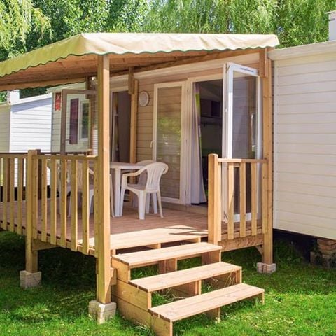 Stacaravan 6 personen - 2 slaapkamers 4/6 personen TV