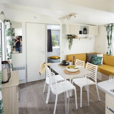 Mobilhome 4/6 personnes - 3 pièces - TV