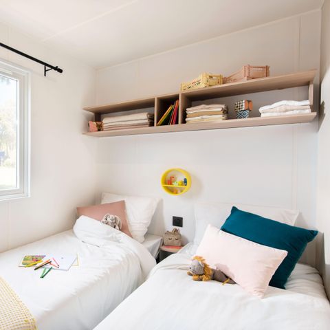 Stacaravan 6 personen - 4 Kamers - TV