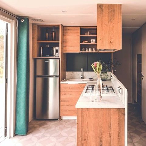 Mobile home 6 persons - Premium 6 people 3 bedrooms 2 bathrooms 40m