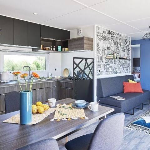 Mobilhome 6 personnes - Confort 6 personnes 3 chambres 2 sdb