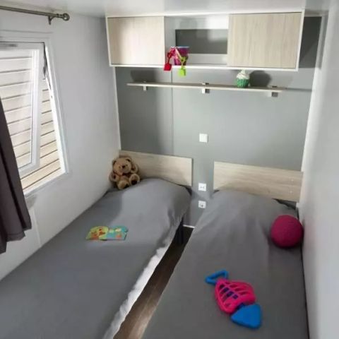 Stacaravan 6 personen - Stacaravan Evo 3 kamers 4/6 personen TV