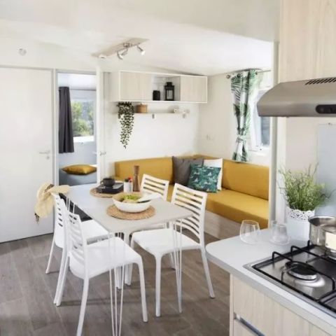Stacaravan 6 personen - Stacaravan Evo 3 kamers 4/6 personen TV