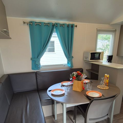 Stacaravan 6 personen - Confort+ - 3 slaapkamers