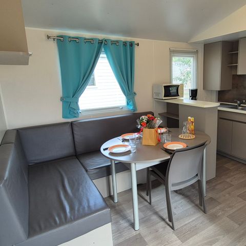 Stacaravan 6 personen - Confort+ 3 slaapkamers 6 personen