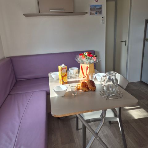 Stacaravan 4 personen - Comfort 2 slaapkamers 4 personen