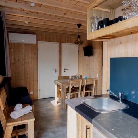 MOBILHOME 6 personas - Cottage Premium 3 hab. 6 pers. vista viñedo