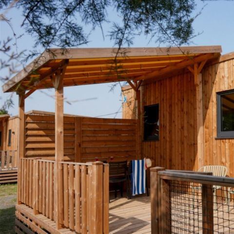 CASA MOBILE 6 persone - Cottage Premium 3 camere da letto 6 pers. vista vigneto