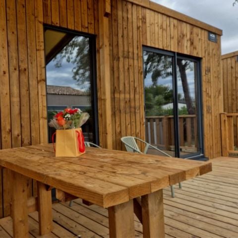 MOBILHOME 5 personnes - Cottage Premium 2 Chambres 4 Pers. Vue Vigne