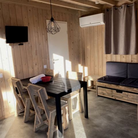 Stacaravan 4 personen - Premium stacaravan met 2 slaapkamers voor 4 personen
