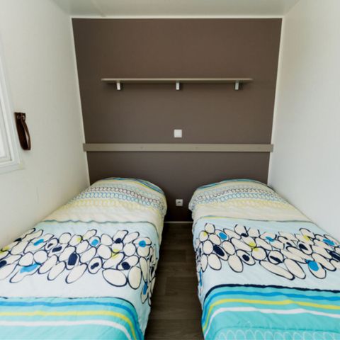 Stacaravan 4 personen - Comfort-stacaravan met 2 slaapkamers voor 4 personen