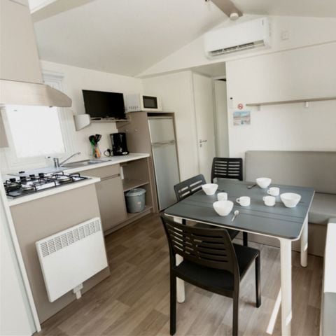 Stacaravan 4 personen - Comfort-stacaravan met 2 slaapkamers voor 4 personen