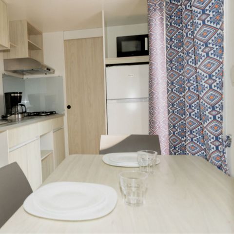Stacaravan 4 personen - Stacaravan Comfort+ met 2 slaapkamers voor 4 personen