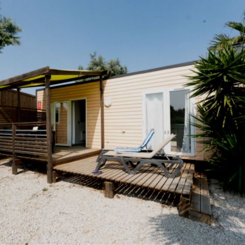 Stacaravan 4 personen - Stacaravan Comfort+ met 2 slaapkamers voor 4 personen
