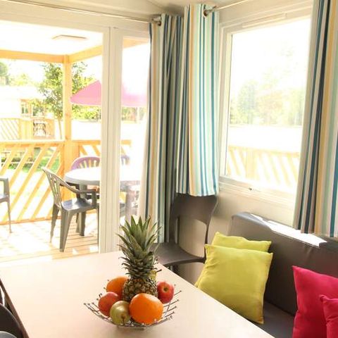 Mobilhome 6 personas - Mobil-home «Confort», 3 habitaciones, 6 personas