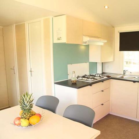 Stacaravan 6 personen - Comfort-stacaravan met 3 slaapkamers voor 6 personen