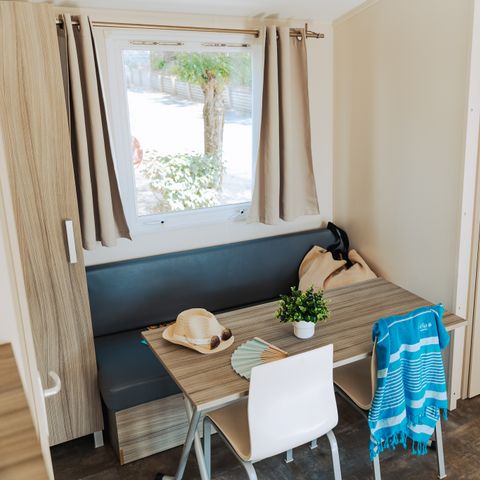 Mobile home 4 persons - Loisir Confort 2bed. 4pers. - 25m2 Terrace with parasol - SAM