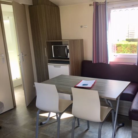 CASA MOBILE 4 persone - Loisir Confort 2bed. 4pers. - 25m2 Terrazza con ombrellone - SAM