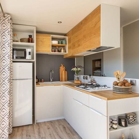 BUNGALOW 6 personnes - LOISIR CONFORT 3ch/ 6p - 36m² - Terrasse couverte 6 pers