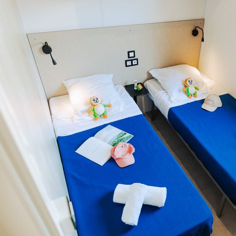 Mobilheim 4 Personen - Sunêlia Prestige 2 Zi. 4 Pers. - 34 m2 - Überdachte Terrasse - SAM