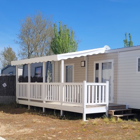 Mobile home 4 persons - Cottage Confort 2ch. 4pers. -30m2 - Covered terrace - SAM