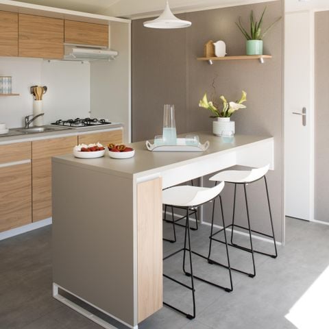 MOBILHOME 4 personnes - Cottage Confort 2ch. 4pers. -30m2 - Terrasse couverte - SAM