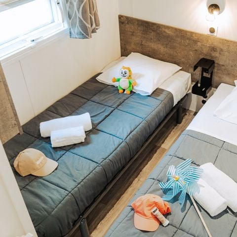 MOBILHOME 8 personnes - Sunêlia Prestige 4ch. 8 pers. - 40m2 - Terrasse couverte - SAM