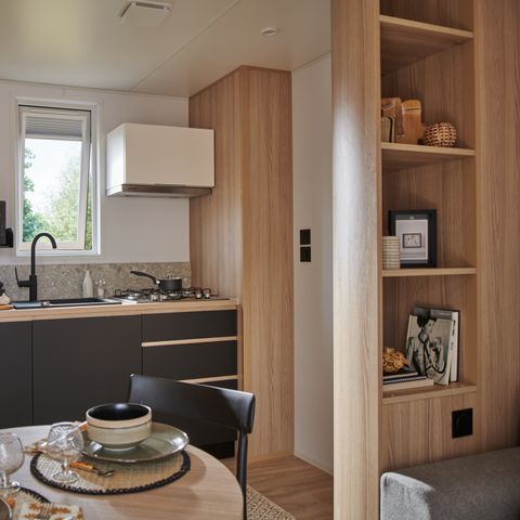 MOBILHOME 2 personnes - SUNELIA LUXE TAOS AND SPA 1ch / 2p - 19m² - Pergola exotique 2/3 pers