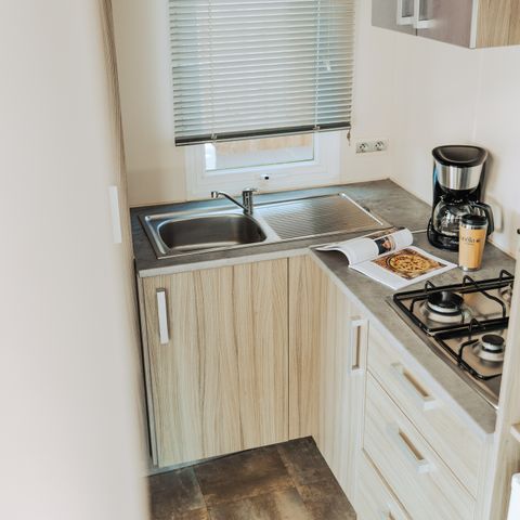 Mobile home 4 persons - Loisir Confort 2bed. 4pers. - 25m2 Terrace with parasol - DIM