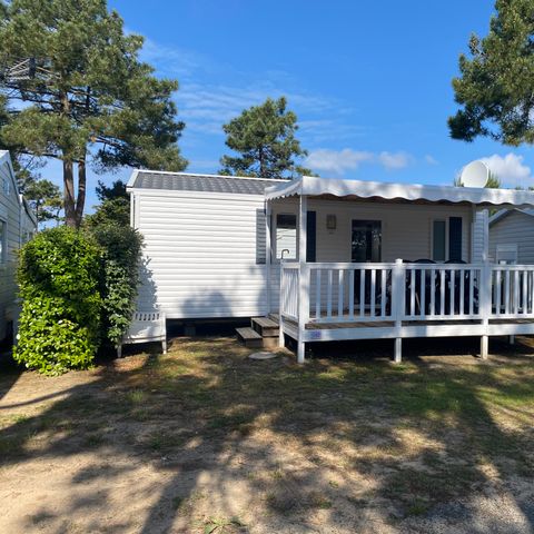 Mobile home 4 persons - LOISIR CONFORT 2ch/4p - 25m² - Covered terrace - DIM