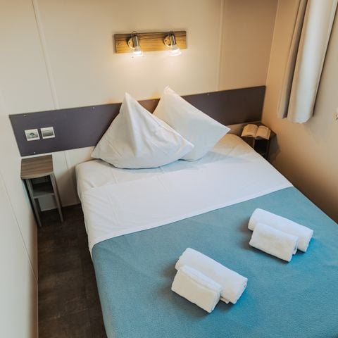 MOBILHOME 4 personas - LOISIR CONFORT 2ch/4p - 25m² - Terraza cubierta - DIM