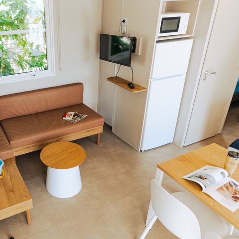 BUNGALOW 6 personnes -  LOISIR CONFORT 3ch/ 6p - 36m² - Terrasse couverte - DIM 