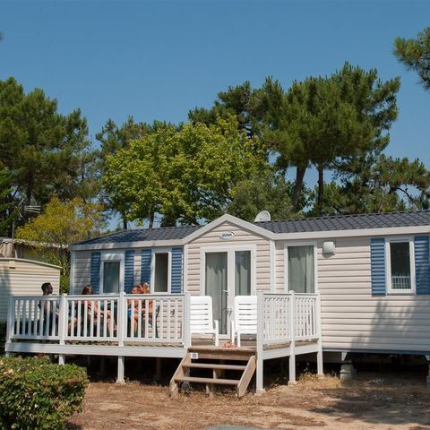 Mobile home 6 persons - COTTAGE CONFORT 3bed / 6p - 35m² - Terrace with parasol - DIM