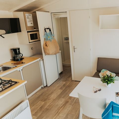 MOBILHOME 4 personas - LOISIR CONFORT 2ch/4p - 25m² - Terraza integrada