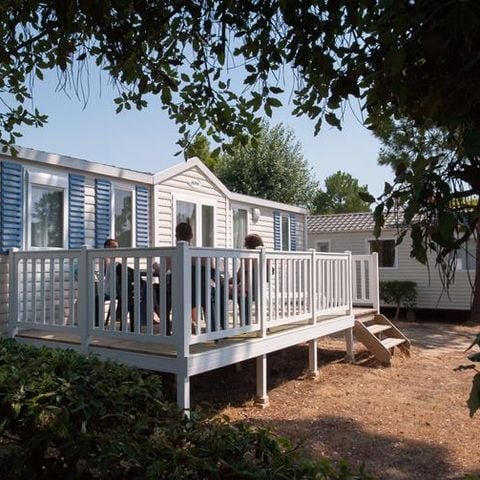 Mobilheim 6 Personen - LOISIR CONFORT 3 Schlafz. / 6 Pers. - 36m²- Terrasse Sonnenschirm - SAM