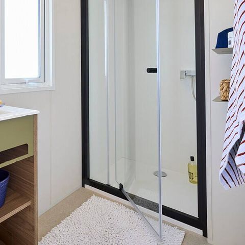 CASA MOBILE 6 persone - Casa mobile | Comfort | 3 Camere da letto | 6 Persone | Terrazza rialzata | 1 Bagno | Aria condizionata.