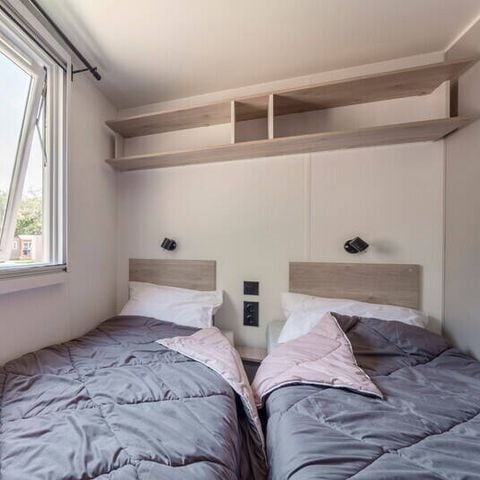 MOBILHOME 6 personnes - Mobil-home | Premium | 3 Ch. | 6 Pers. | Terrasse Lounge | Clim. | TV