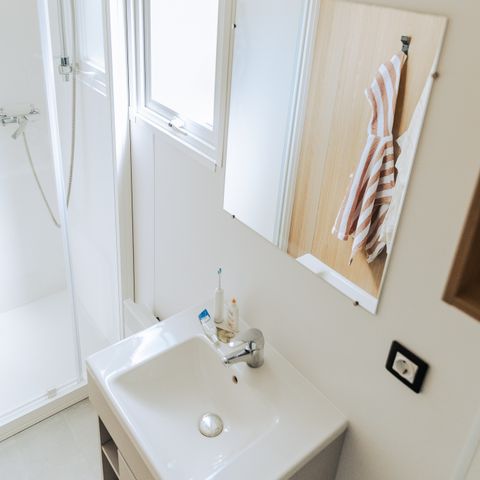 MOBILHOME 4 personas - SUNELIA PRESTIGE + AIRE ACONDICIONADO 2 hab. / 4 pers. - 34 m² - Terraza cubierta