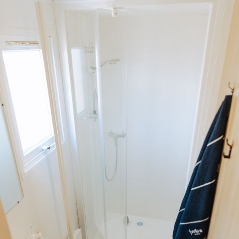 MOBILHOME 4 personas - SUNELIA PRESTIGE + AIRE ACONDICIONADO 2 hab. / 4 pers. - 34 m² - Terraza cubierta