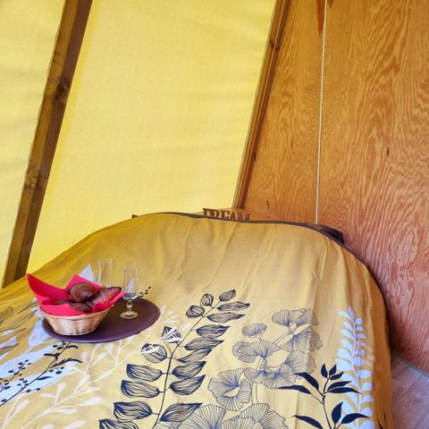 UNIEKE ACCOMMODATIE 4 personen - Tipi 4 personen